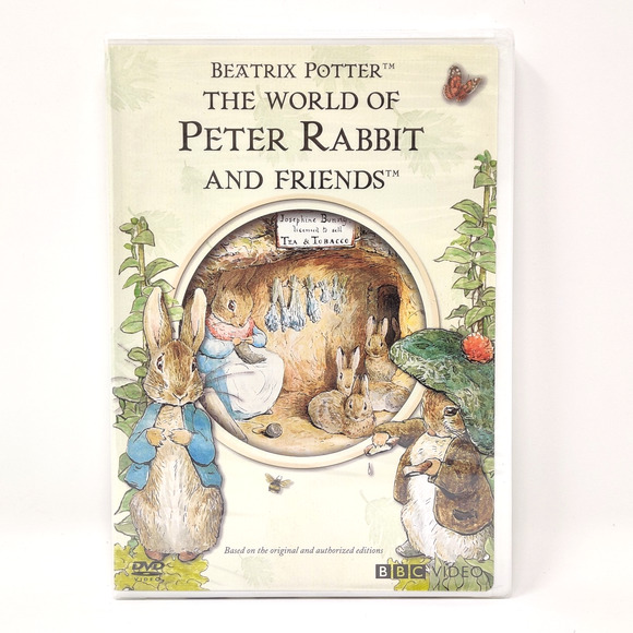 BBC Beatrix Potter The World of Peter Rabbit and Friends DVD Animated New Sealed - Picture 1 of 11